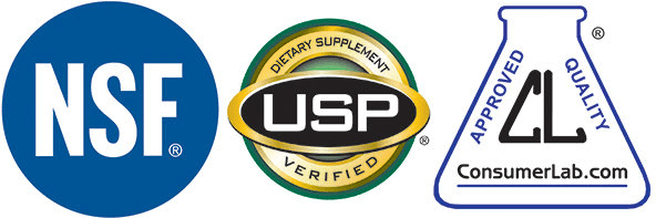 サプリの検査会社 USP、NSF、ConsumerLab