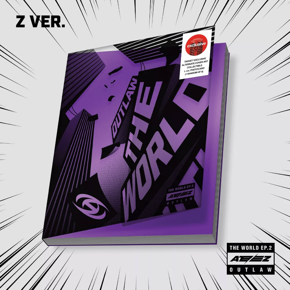 Ateez - The World EP.2:Outlaw Z Version (Target Exclusive, CD)