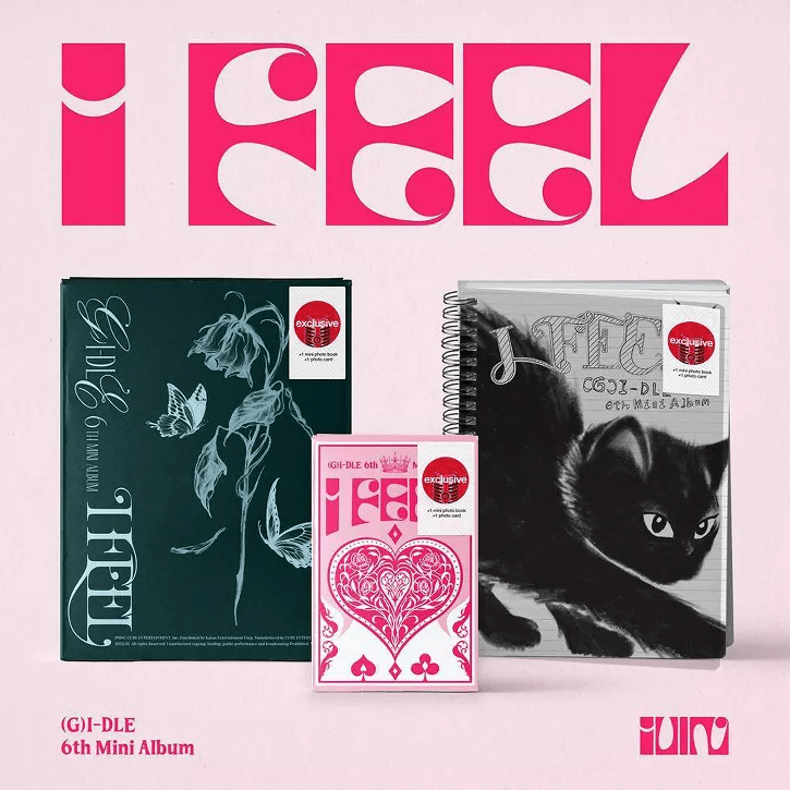 (G)I-DLE - I feel (Target Exclusive, CD)