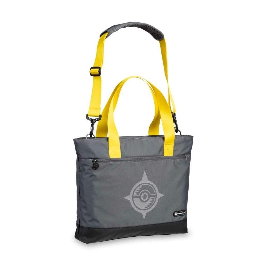 Pokémon Everyday Bags: Gray & Yellow Laptop Tote Bag