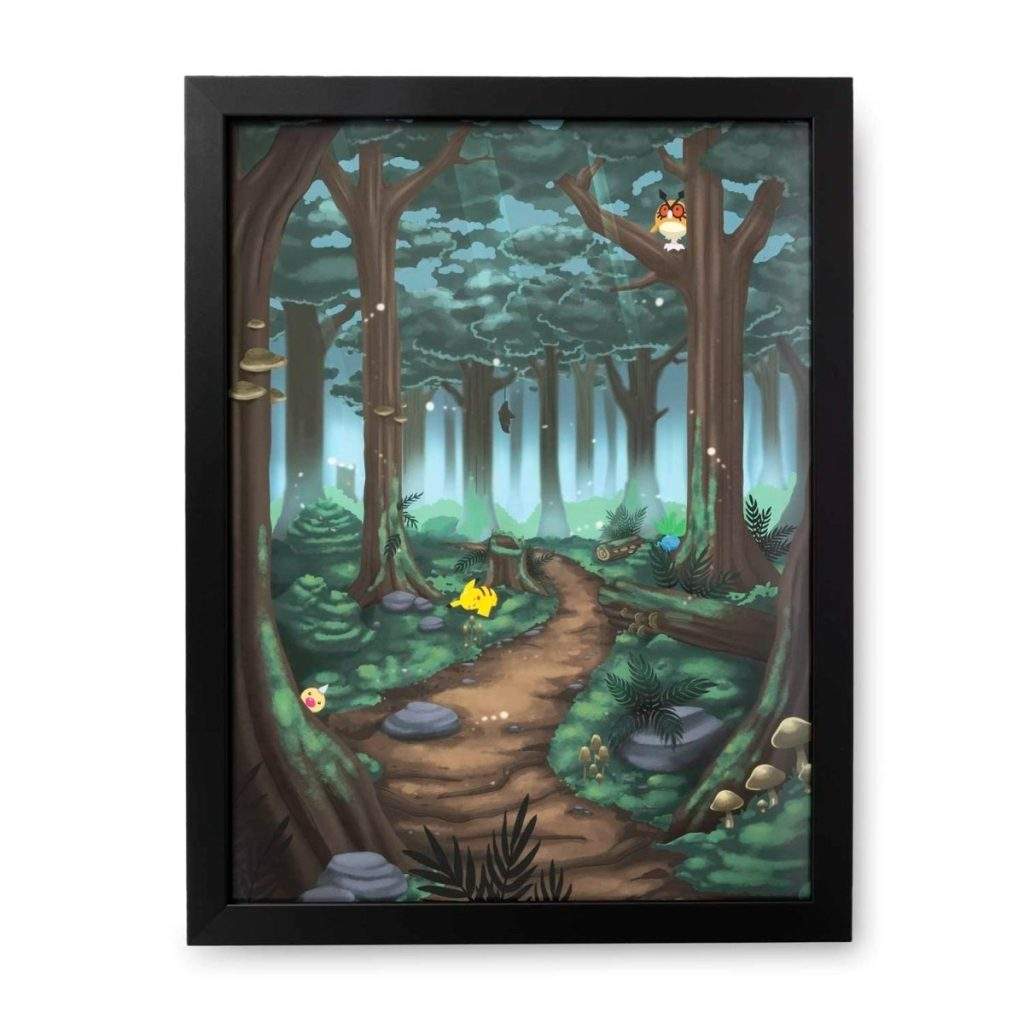 Wildwoods Pokémon Soothing Scenes Framed Wall Art
