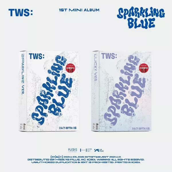 TWS - TWS 1st Mini Album 'Sparkling Blue' (Target Exclusive, CD)